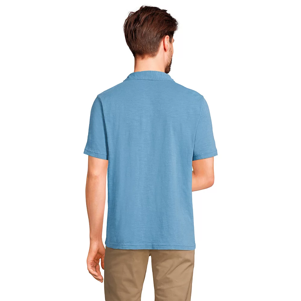 Big & Tall Lands' End Slub Pocket Polo 4 Big & Tall Lands' End Slub Pocket Polo - Image 2