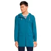 Men's Lands' End Water Resistant Rain Parka 2 Men's Lands' End Water Resistant Rain Parka -Stylish Men-Lands' End 6194612 Dark Peacock